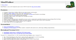 Desktop Screenshot of mudwalker.cubik.org