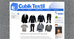 Desktop Screenshot of cubik.se